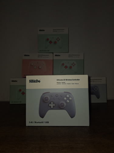 Controle 8bitdo Ultimate 2c Wireless Para Pc/android Sem Fio Cinza