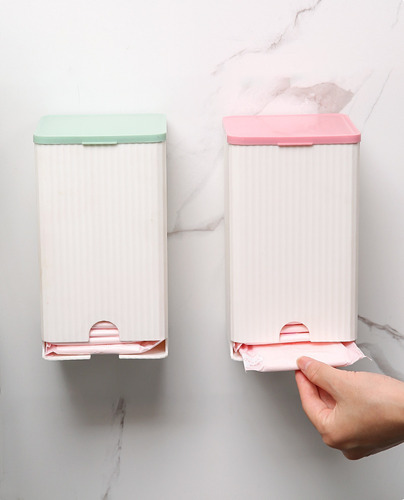 Caja De Almacenamiento De Toallas Sanitarias, Caja De Baston