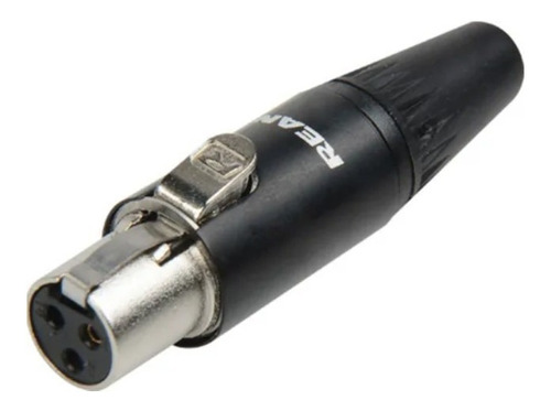 Plub Neutrik Rean Mini Canon Conector Xlr-h Hembra O Macho