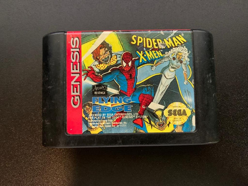 Spider-man And The X-men: Arcade's Revenge Genesis Cartucho