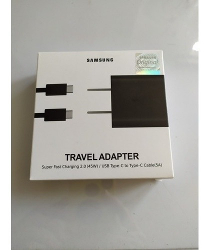 Cargador Samsung 45w ,original , Tipo C .