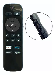 Controle Remoto En3a32 Para Sharp Roku Tv