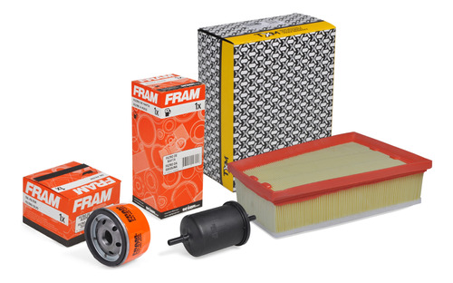 Kit Filtros Renault Motor 1.6 16v K4m Alternativo 