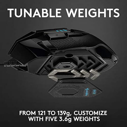 Juegos Con Cable De Alto Rendimiento Logitech G502 Hero
