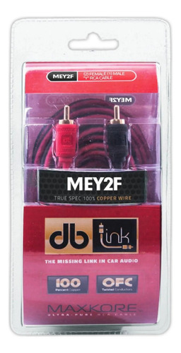 Cable Rca Db Link Mey2f 2 Hembras 1 Macho Cobre Ofc