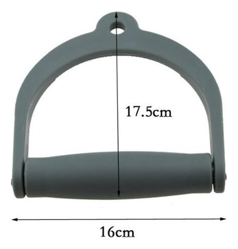 M Manija De Cuerda De Tríceps Pull Down D-handle Fitness