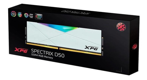 Imagem 2 de 2 de Memoria Ram 16gb Rgb Ddr4 3000mhz Adata Xpg Spectrix D50 Br