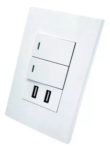 Interruptor Tomada Com Entrada Usb 10a Bivolt Modular Casa