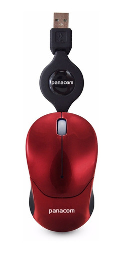 Mouse Panacom Ms9534 Usb Retractil