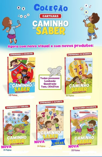 Coleção Caminho Do Saber Educação Infantil Alfabetização 