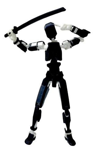 Figura De Acción Dummy13 Impresa En 3d De 5,54 Pulgadas, Tia