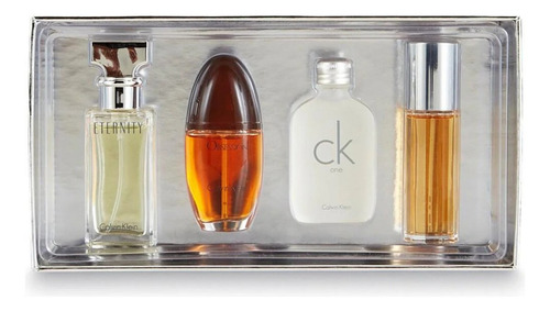 Set De Fragancias Calvin Klein Eternity 15 Ml Obsession 15 M