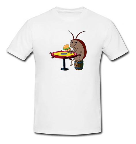 Playera Unisex Bob Esponja Cucaracha