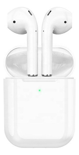 Audífonos Tecmaster Earbuds Mini Airpro Tws Earpod Bt Touch Color Blanco