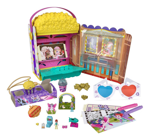 Imagen 1 de 6 de Polly Pocket, Caja De Palomitas Sorpresa