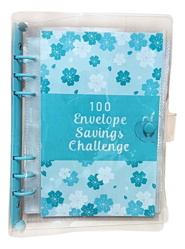 Carpeta Challenge De 100 Sobres, Fácil Y Una Forma De Ahorra