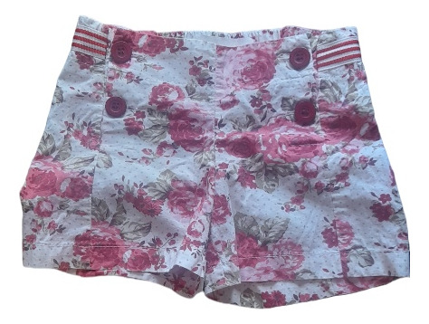 Short Nena Pioppa T-4 Diseño Floral 