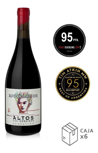 Imagen 2 de 3 de Vino Altos Las Hormigas Appellation Gualtallary - 6 X750ml