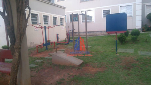 Apartamento Com 2 Dormitórios À Venda, 59 M² Por R$ 179.000 - Residencial Spazio Acrópolis - Vila Belvedere - Americana/sp - Ap0884