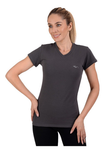 Imagen 1 de 6 de Playera Deportiva De Licra Para Mujer Manga Corta - Everlast
