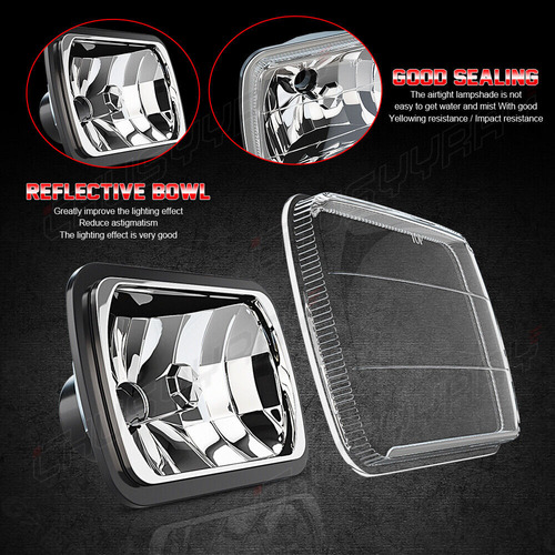 Faro Led 5x7 7x6 Para Jeep Cherokee Xj Us 1984-2001