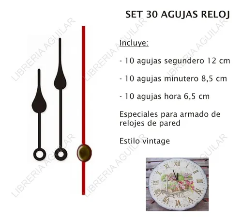 Reloj agujas online hotsell
