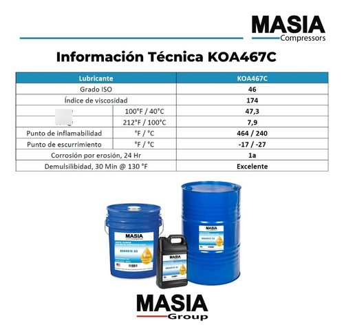Aceite Ssl-46+ Para Compresor Compair