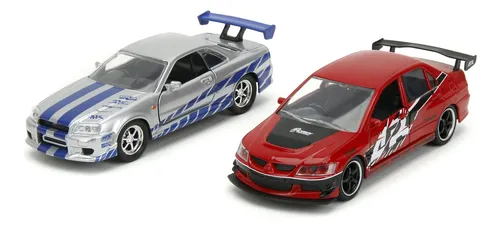 Miniaturas Lancer Evolution Ix E Nissan Skyline Fast Furious