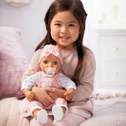 Baby Born My Real Baby Doll Ava Ojos Cafes Claros / H