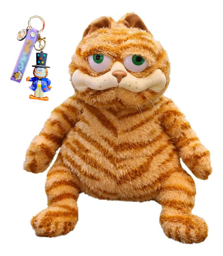 Woocare The Cat Plush Doll Garfield - Peluche De Gato Naran.