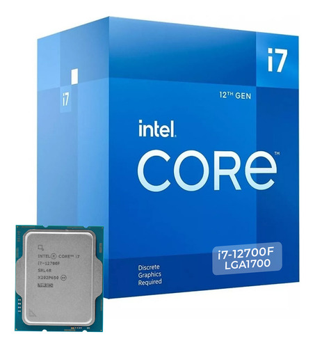 Procesador Intel Core I7-12700f 2.10 / 4.90ghz 25mb Lga1700
