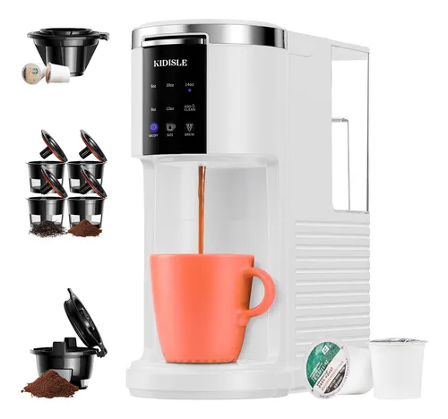 Cafetera 3 En 1 Para Cápsulas Y Café Molido 40 Oz