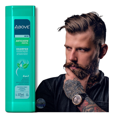 Shampoo Anticaspa Men Mentol 325ml Above