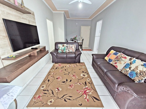 Apartamento 1 Dormitório, Sala, Sacada, Garagem, Elevadores, R$ 285 Mil, Em Praia Grande, (ap1351)