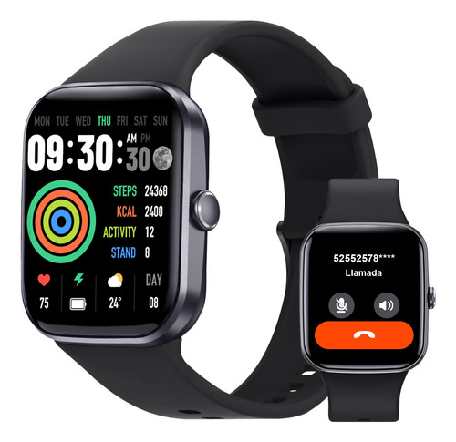 Smartwatch 1.96 Reloj Inteligente Bluetooth Llamada Mujer