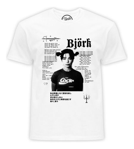 Playera Bjork T-shirt