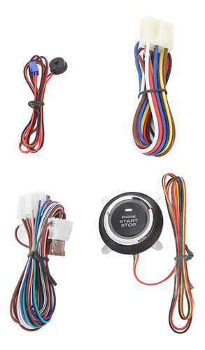 Sistema De Alarme De Carro De Entrada Sem Chave Dc12v Com Mo