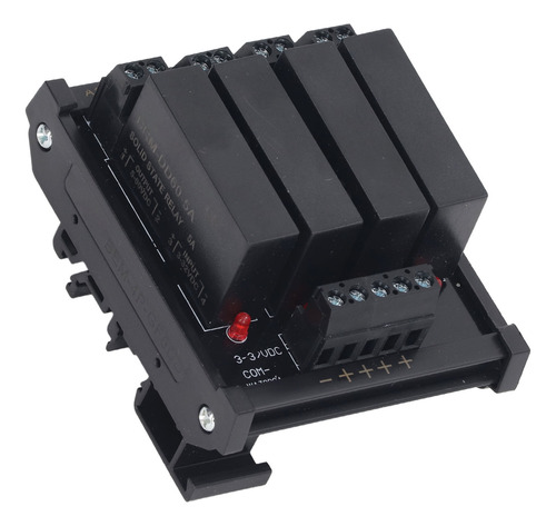 Módulo De Relé De Estado Sólido 4p Dc A Dc Rail Din Rail Com