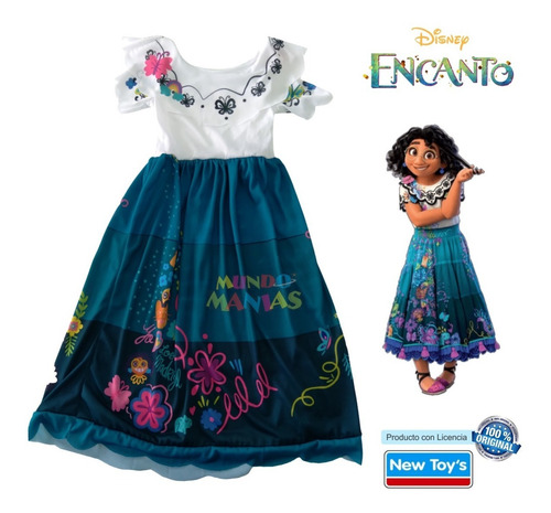 Imagen 2 de 7 de Disfraz Princesas Disney Encanto Original Newtoys