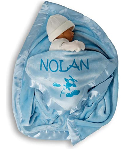 Manta De Bebe  Manta Personalizada Para Bebé Con Diseño De A