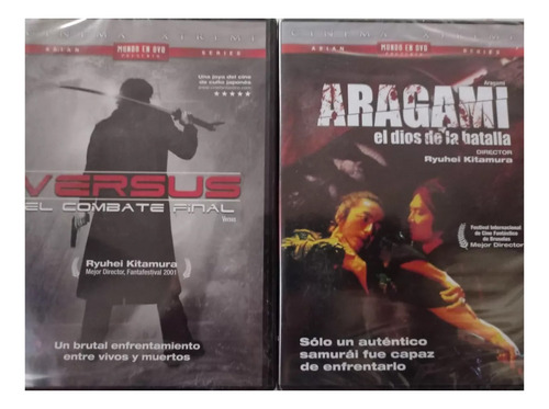 Versus+ Aragami El Dios De La Batalla Kitamura 2 Dvd Origin 
