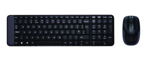 Kit De Teclado Y Mouse Inalámbrico Logitech Mk220