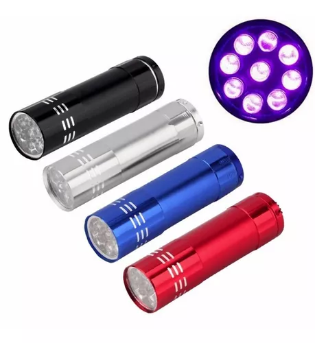 Linterna de bolsillo Profesional de aluminio con 9 LED de alta intensidad  FL-516