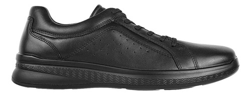 Zapato Flexi Negro Piel Vacuno Oxford Vestir Casual Hombre