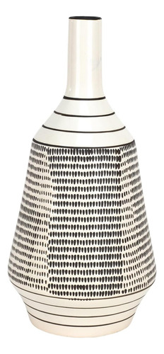 Tic Collection - Juego De Tres Jarrones En Blanco Y Negro