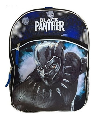 Marvel Avengers Black Panther 16  Dual Compartment Backpack