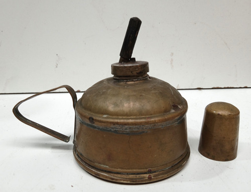 Antiguo Calentador Mechero En Bronce (Usado)