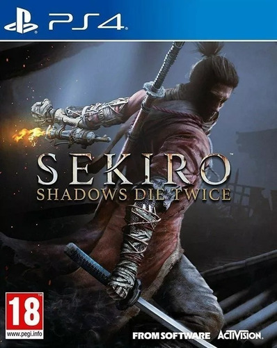 Sekiro Shadows Die Twice Ps4 Midia Fisica Novo Lacrado