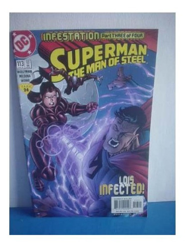 Superman The Man Of Steel 113 Dc Comics Ingles 