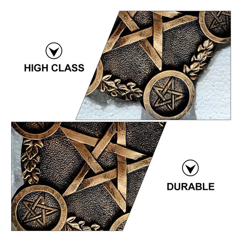 Candelabro Decorativo Con Forma De Pentagrama
